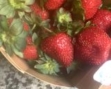 Une image de l'étape 1 de 🍃Aumônière fraises 🍓 pistaches 🌿.