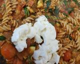 A picture of step 5 of My Italian Style Pasta Dish. 😘.