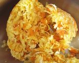 A picture of step 3 of Gajar mooli parantha.