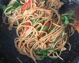 Pas rețetă Paste cu roșie și rucola de post 1 fotografie