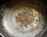 A picture of step 1 of Ragi Seeds Upma (morning breakfast, Diabetic friendly and iron rich).