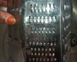 A picture of step 1 of Wainar rogo(cassava).