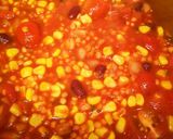Rote Linsen Chili mit Couscous - Chili sin Carne Rezeptschritt 8 Foto