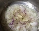 A picture of step 1 of Chicken Curry.