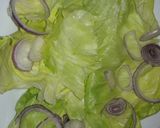 A picture of step 1 of Green salad #author marathon.