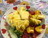 รูปขั้นตอนการทำที่ 1 ของ ผัดเปรี้ยวหวานพริกหยวก