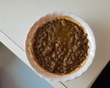 A picture of step 4 of Green lentils(kamande) stew.