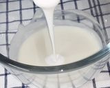 A picture of step 1 of Strawberry Glaze Dome.