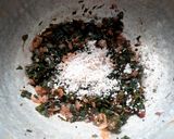 A picture of step 6 of Laal saag sabji.