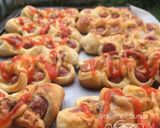 Foto langkah ke 4 dari resep Caterpilar bread sausage.