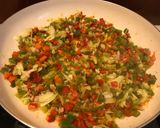 Foto del paso 4 de la receta: Coca/pizza de pimientos y tomate (vegetariano)