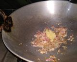 A picture of step 2 of Nawabi Chicken.