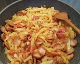 Virslis lecsó, ahogy én készítem recept fázis 4 fotója