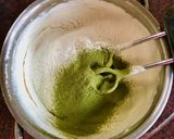 Foto langkah ke 2 dari resep Bolu matcha.