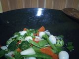 Tumis Brokoli Wortel Telur Puyuh