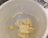 A picture of step 5 of Pokemon themed Victoria sponge cake.