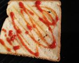 A picture of step 4 of Chicken Fajita Sandwich 😋.