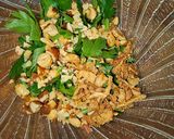 Foto del paso 5 de la receta: Ravioli y canelón de pollo y setas en teriyaki de ginebra