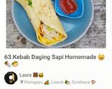 Foto langkah ke 5 dari resep 59.Kulit Kebab Homemade 😍💕🌯🥙.