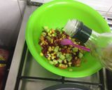 A picture of step 1 of Pomegranate and Corn Salad.