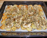Foto del paso 4 de la receta: Lirios con patatas al horno