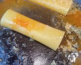 A picture of step 10 of Cannelloni with Shrimp, Buffalo Ricotta, and Cannellini Beans.