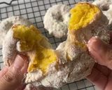 Foto langkah ke 9 dari resep Donat Tempura Labu Kuning.