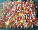 Rakott BBQ csirke nachos recept fázis 10 fotója
