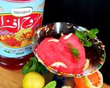 A picture of step 2 of Rooh Afza Sorbet.