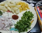 A picture of step 1 of Potato Corn Cheese Balls.