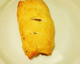 A picture of step 6 of Vegan Stuffing Sausageless Rolls.