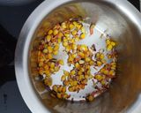 A picture of step 5 of Spinach corn soup.