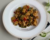 Foto langkah ke 4 dari resep Orek Tempe Cabe Hijau.