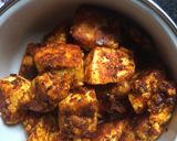 A picture of step 1 of Simple paneer fry.