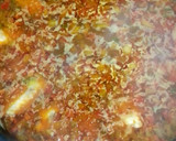 Foto del paso 7 de la receta: Paella con alitas de pollo y chorizo de sarta