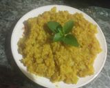 वेज दलिया पोहा (veg daliya poha recipe in Hindi) रेसिपी चरण 3 फोटो