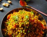 A picture of step 4 of Jowar Sprouts Usli.