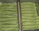 Foto langkah ke 5 dari resep Roti sisir pandan.
