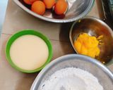 Hình bước làm 1 của món Bánh bò có trứng