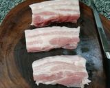 รูปขั้นตอนการทำที่ 1 ของ หมูสามชั้นซูวีย่าง