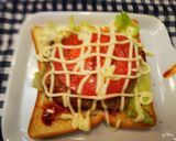 A picture of step 4 of Easy and Delicious Pork Rib-Style Sandwich DX.