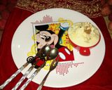 A picture of step 2 of Rasmalai with Egg.