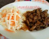 Foto langkah ke 7 dari resep Chicken Teriyaki and Salad.