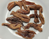Foto del paso 9 de la receta: Montadito de huevas de sardinas, marinadas en sal y zumo limón