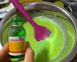 A picture of step 2 of Pandan Waffle.