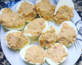 Foto del paso 4 de la receta: Huevos rellenos