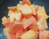 A picture of step 1 of Fruit Chaat.