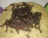 Foto langkah ke 3 dari resep Chewy Brown (teflon) Cake with chocolate toping.