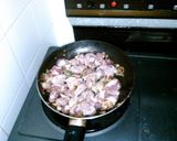 A picture of step 2 of friday night gizzards with coconut arrow root.