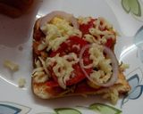 A picture of step 6 of Cheesy Egg sandwich.